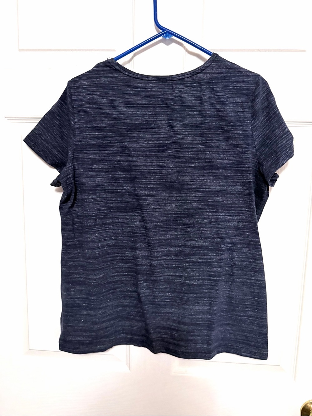 croft & barrow Navy Heather Short-Sleeve Tee